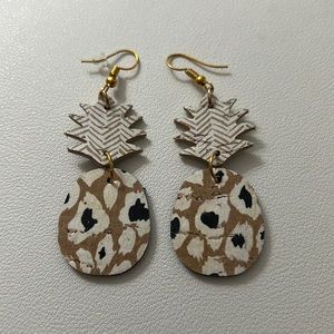 Pineapple earrings